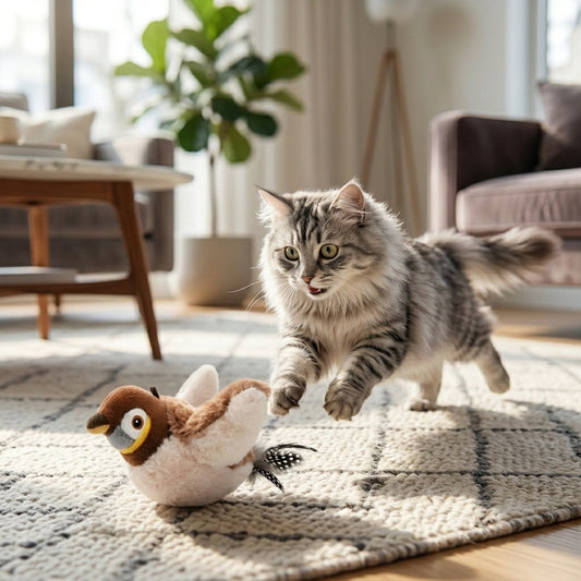 Realistic Bird Pet Toy