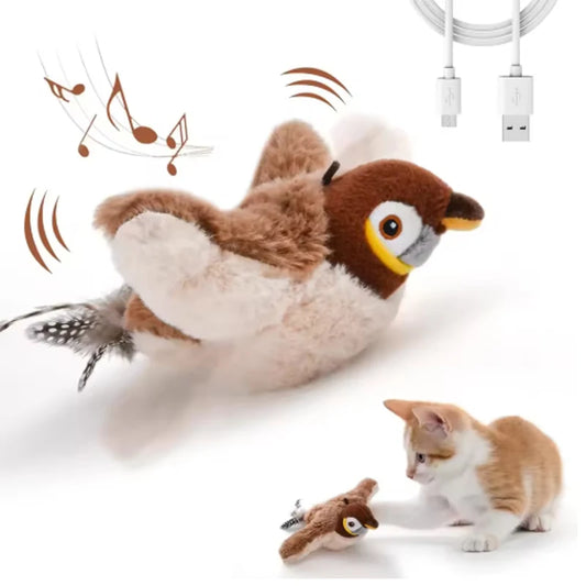 Realistic Bird Pet Toy