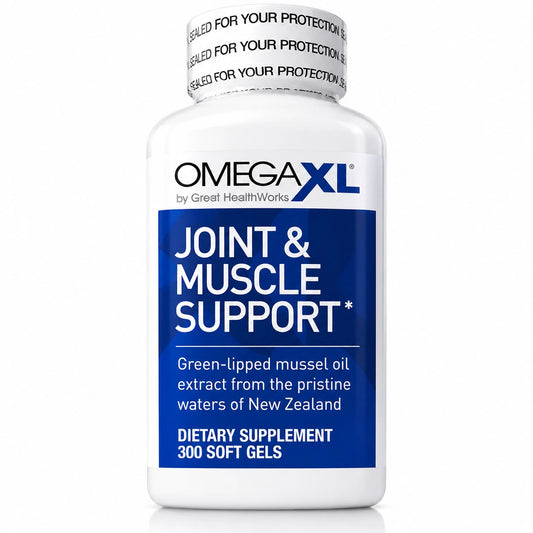 Omega XL Joint Muscle Relief 300 Capsules Supplement