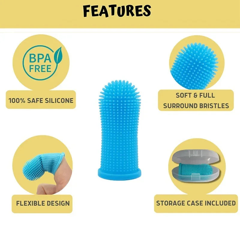 Dog Super Soft  pet Finger