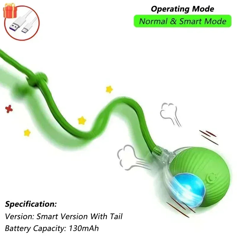 Smart Rolling Cat Toy Ball