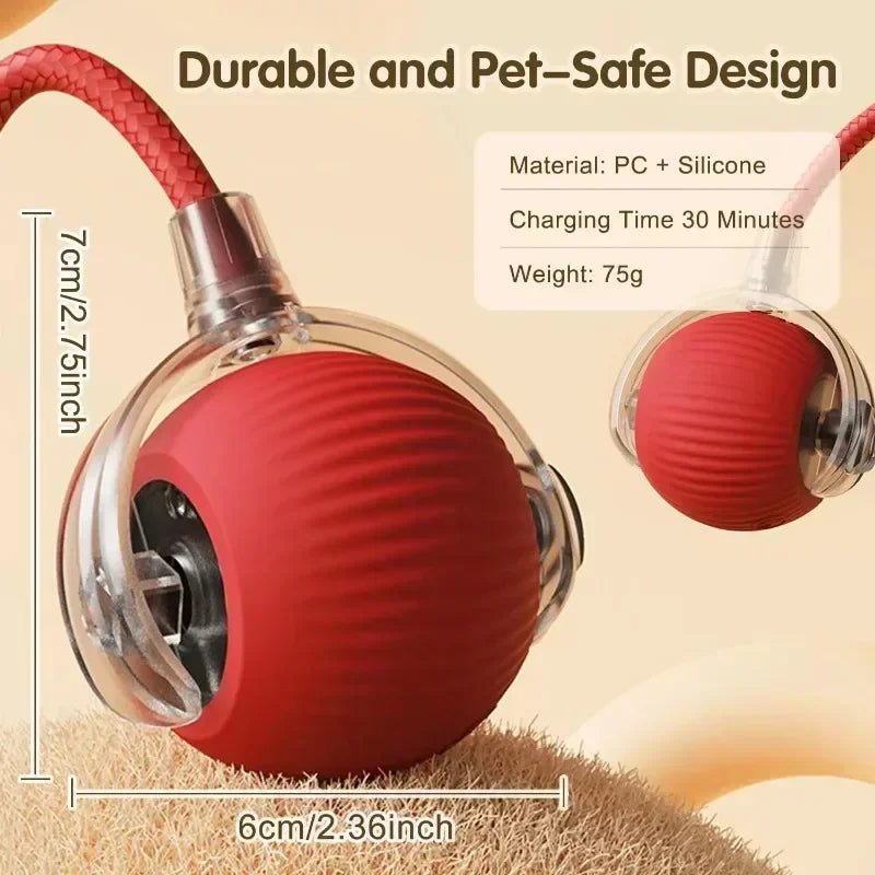 Smart Rolling Cat Toy Ball