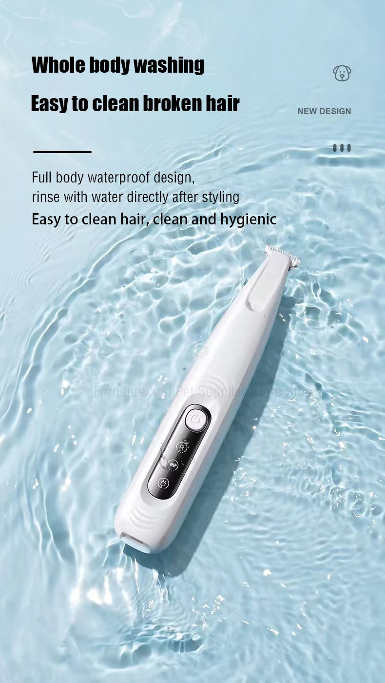 Type C Dog Paw Trimmer with LED Light