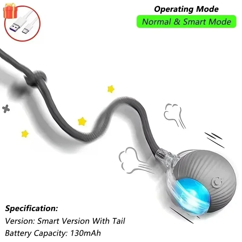 Smart Rolling Cat Toy Ball