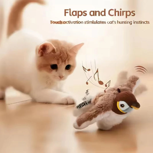 Realistic Bird Pet Toy