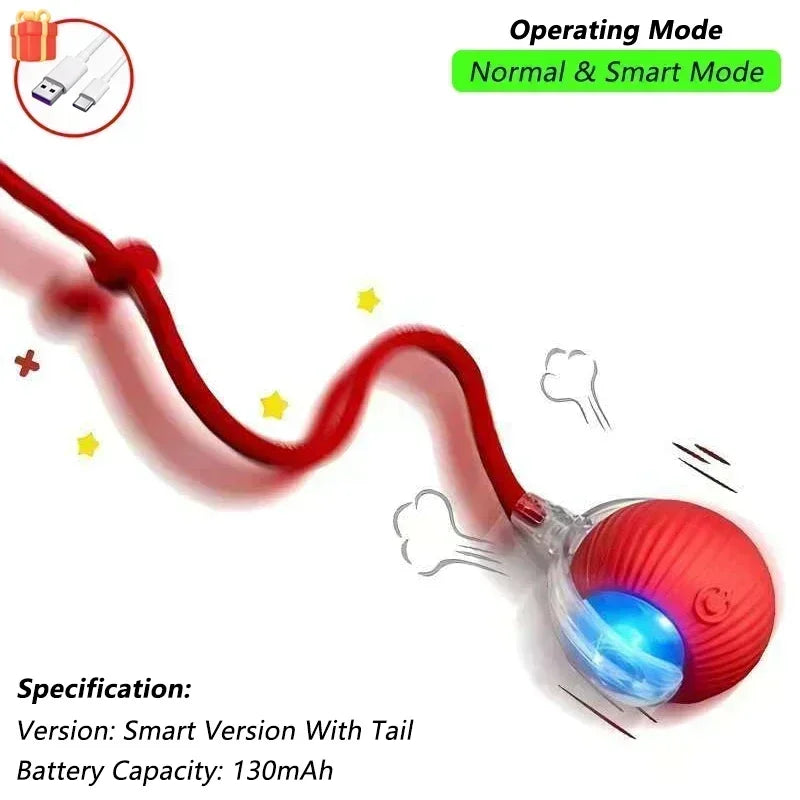 Smart Rolling Cat Toy Ball