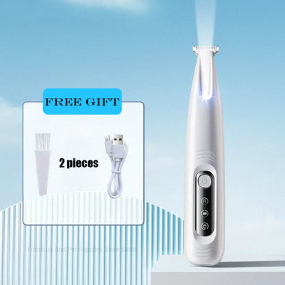 Type C Dog Paw Trimmer with LED Light