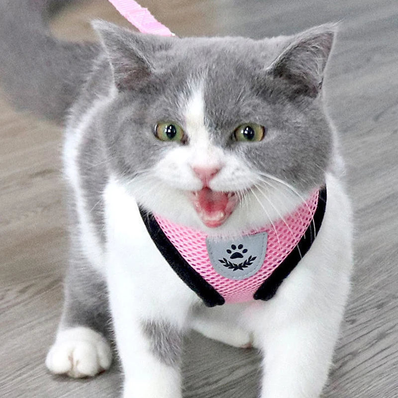 Mesh Breathable Harnesses Reflective sti for Small Dog Cat accessories