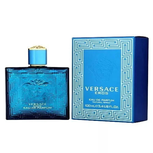 Versace Eros Eau De Parfum 3.4 oz Cologne Men